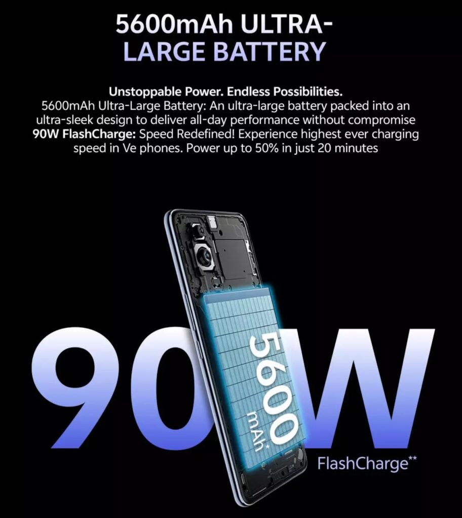Vivo v50e battery 