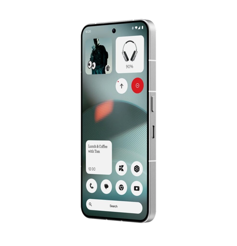 Nothing Phone 3 official render showing triple camera and transparent back