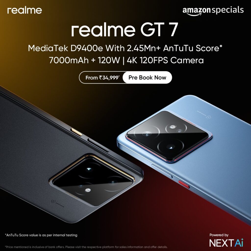 Realme GT 7 India launch