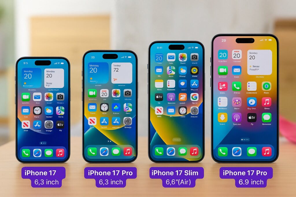 iPhone 17 Pro Max showing new design 2025