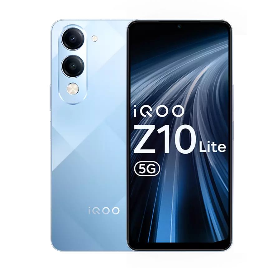 iQOO Z10 Lite 5G smartphone with Dimensity 6300, 6000mAh battery, and 50MP rear camera launched in India